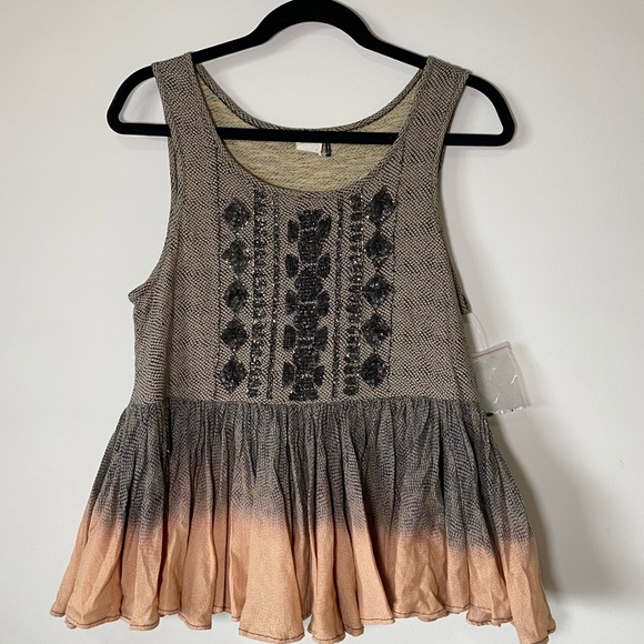 Anthropologie Boho/Hippie Style Beaded Tank Top (Akemi + Kin): Never Worn! - Picture 1 of 15